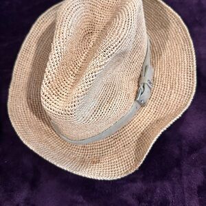Peserico Tan Fedora Hat